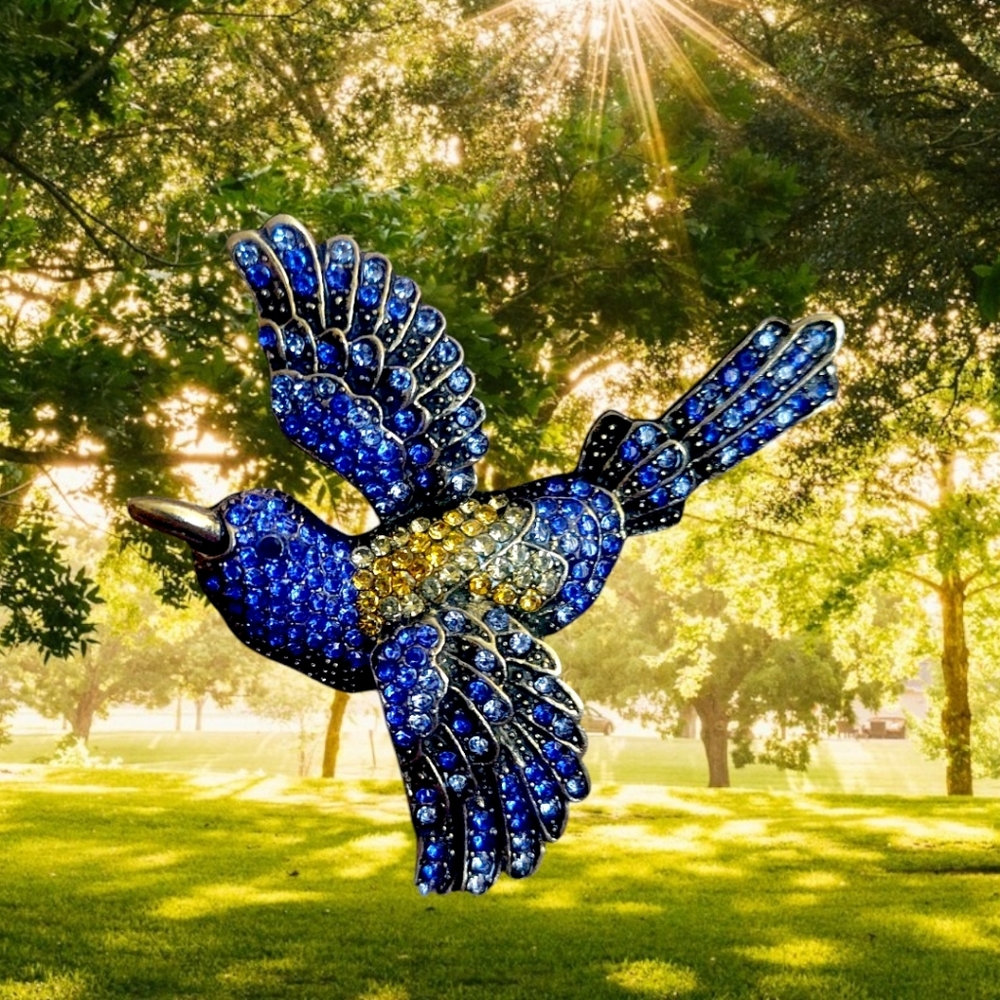 Bird In Flight Brooch